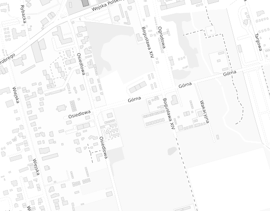 Mapa z adresem organizacji