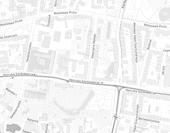 Mapa z adresem organizacji