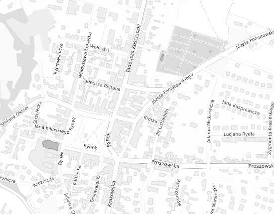 Mapa z adresem organizacji