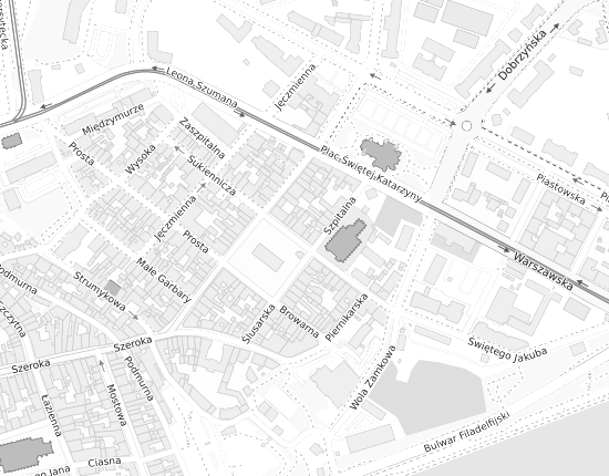 Mapa z adresem organizacji