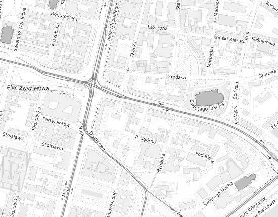 Mapa z adresem organizacji