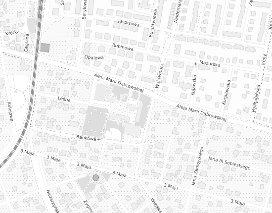 Mapa z adresem organizacji