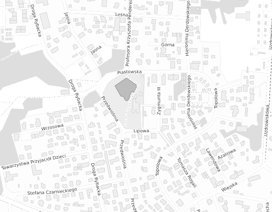 Mapa z adresem organizacji