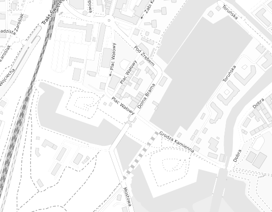 Mapa z adresem organizacji