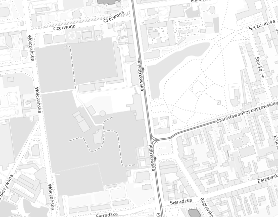 Mapa z adresem organizacji