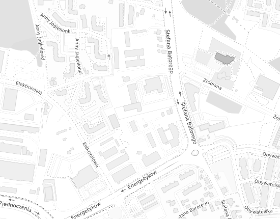 Mapa z adresem organizacji