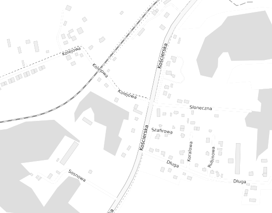 Mapa z adresem organizacji
