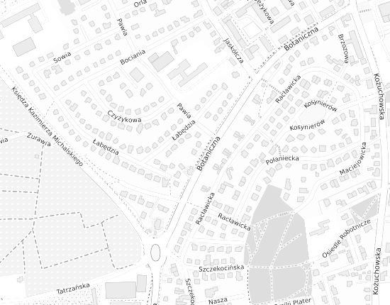 Mapa z adresem organizacji