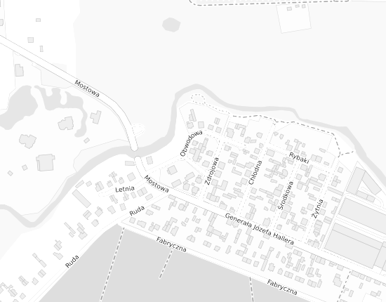 Mapa z adresem organizacji