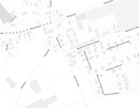 Mapa z adresem organizacji