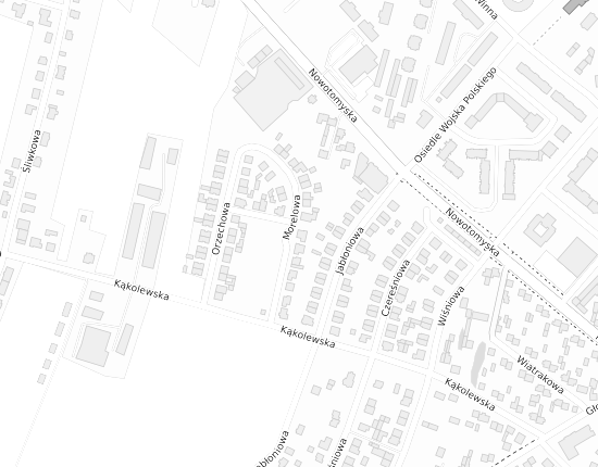 Mapa z adresem organizacji