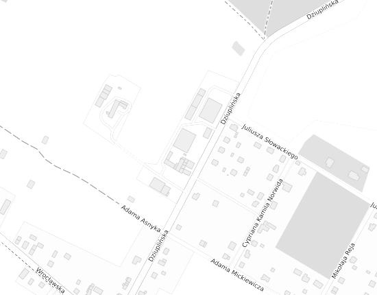 Mapa z adresem organizacji