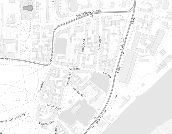 Mapa z adresem organizacji