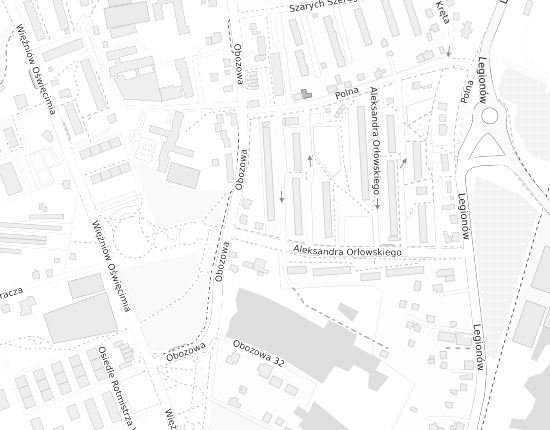 Mapa z adresem organizacji