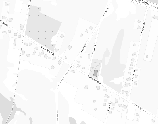Mapa z adresem organizacji