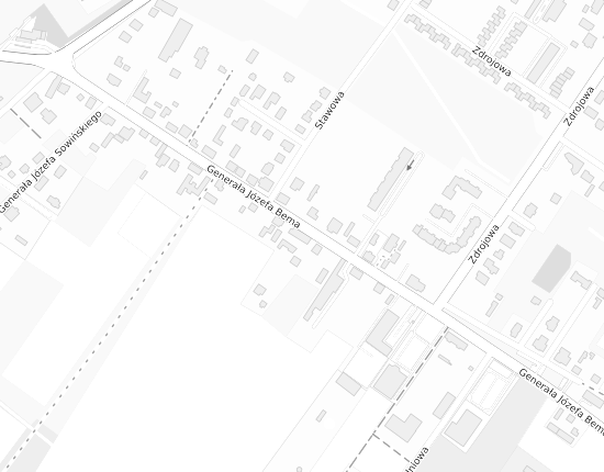 Mapa z adresem organizacji