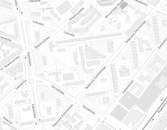 Mapa z adresem organizacji