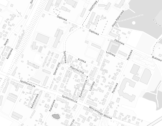 Mapa z adresem organizacji