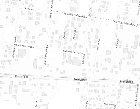 Mapa z adresem organizacji