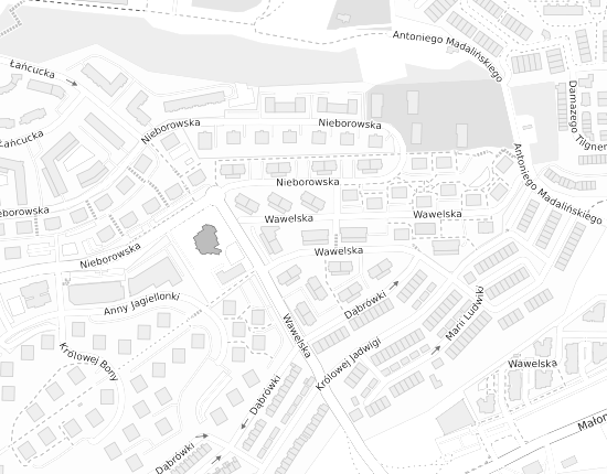 Mapa z adresem organizacji