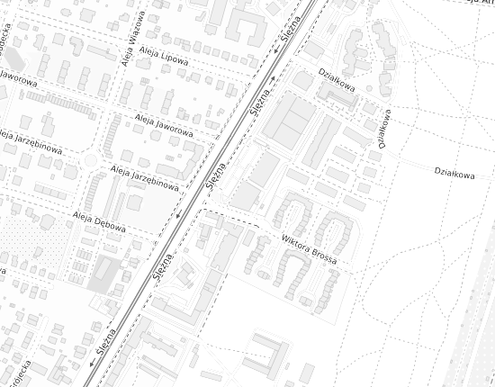 Mapa z adresem organizacji