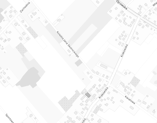 Mapa z adresem organizacji