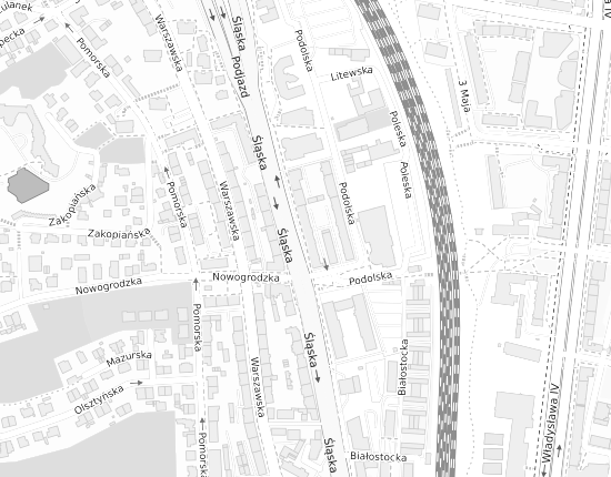 Mapa z adresem organizacji