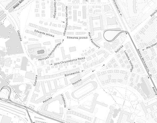 Mapa z adresem organizacji