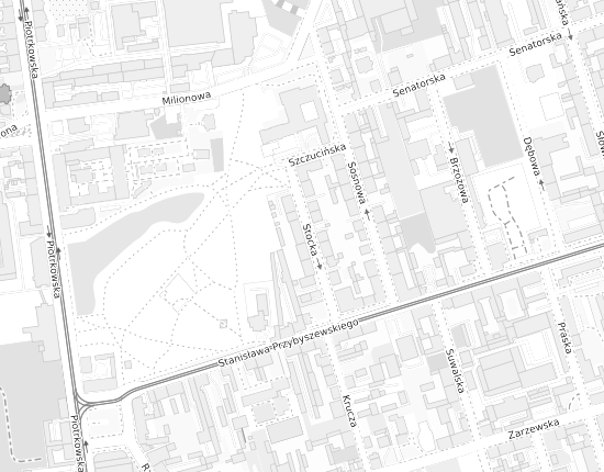 Mapa z adresem organizacji
