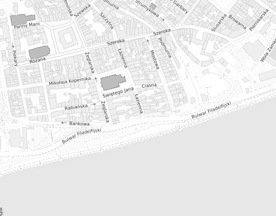 Mapa z adresem organizacji