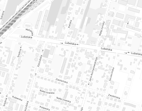 Mapa z adresem organizacji