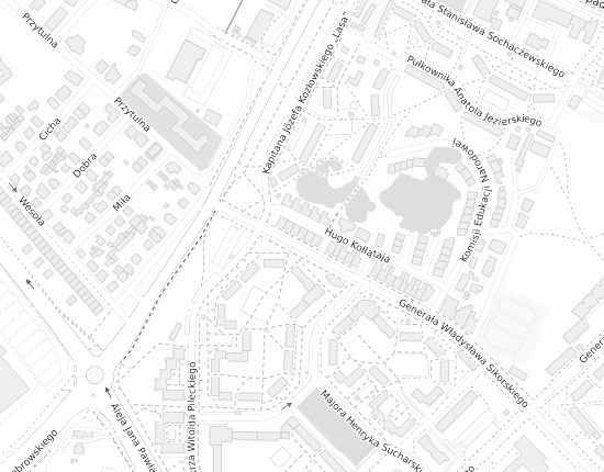 Mapa z adresem organizacji