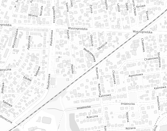 Mapa z adresem organizacji