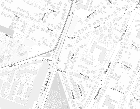 Mapa z adresem organizacji