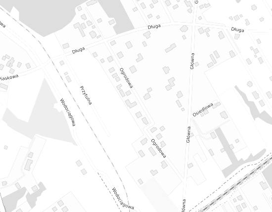 Mapa z adresem organizacji