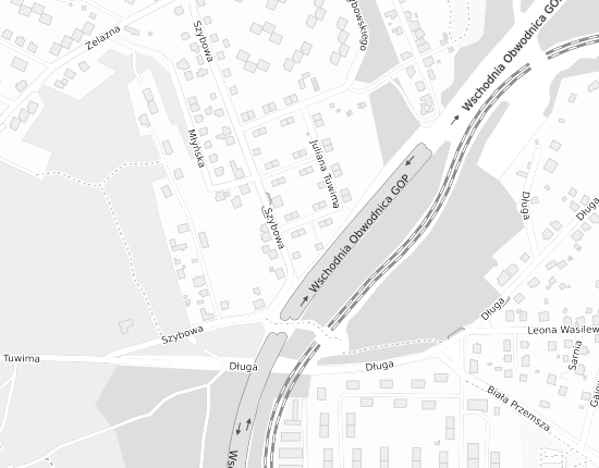 Mapa z adresem organizacji