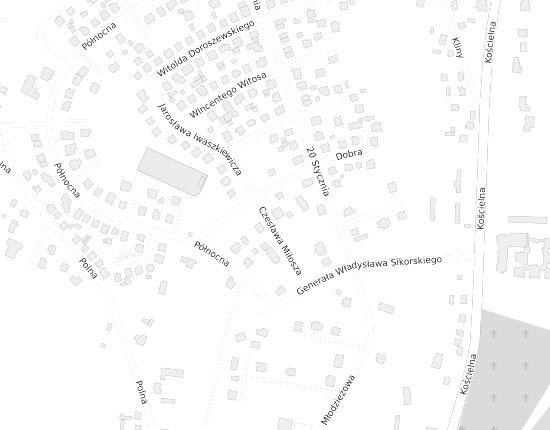 Mapa z adresem organizacji