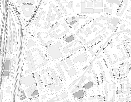 Mapa z adresem organizacji