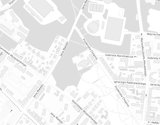 Mapa z adresem organizacji