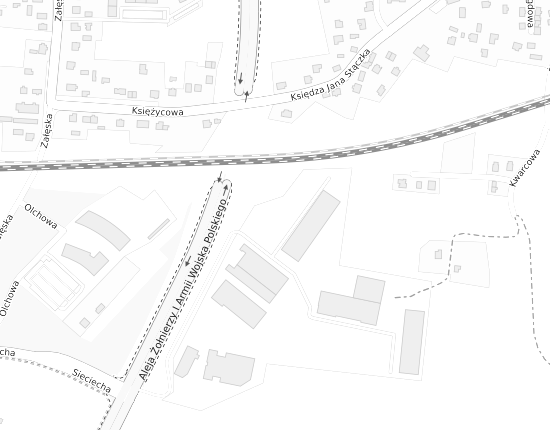 Mapa z adresem organizacji