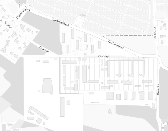 Mapa z adresem organizacji