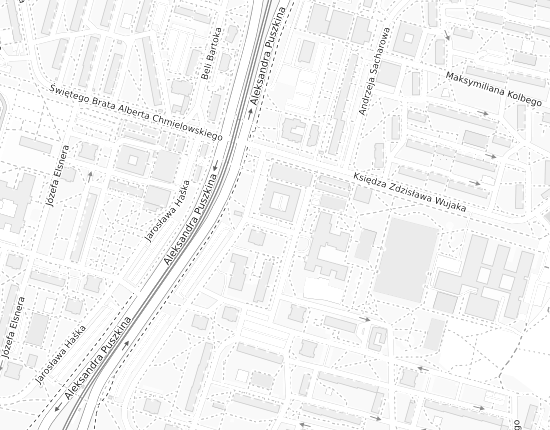 Mapa z adresem organizacji