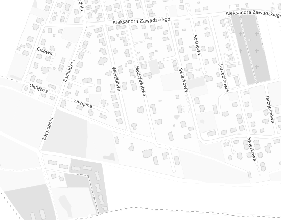 Mapa z adresem organizacji