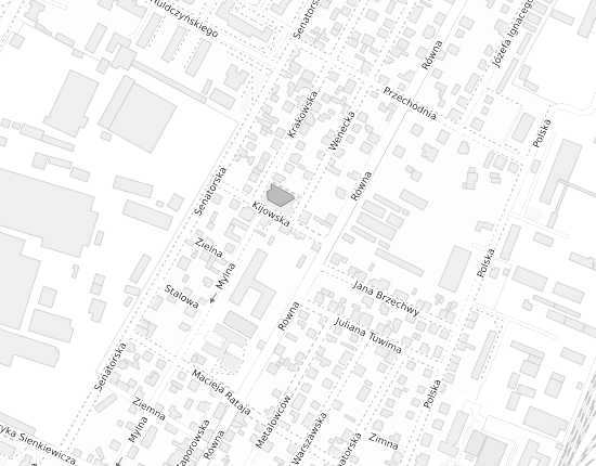 Mapa z adresem organizacji