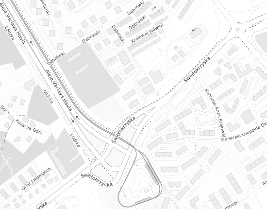 Mapa z adresem organizacji