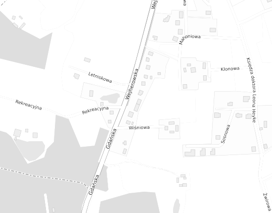 Mapa z adresem organizacji