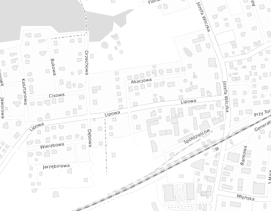 Mapa z adresem organizacji