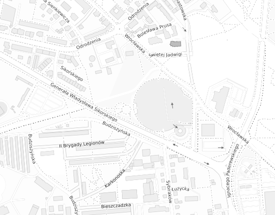 Mapa z adresem organizacji