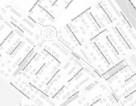 Mapa z adresem organizacji