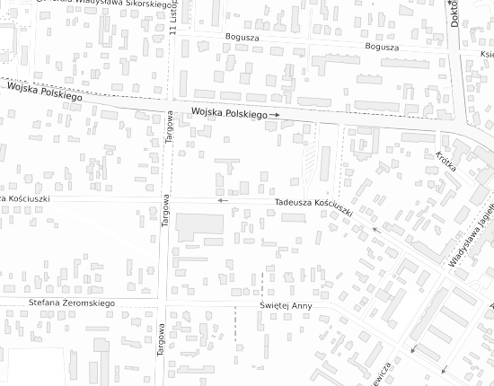 Mapa z adresem organizacji